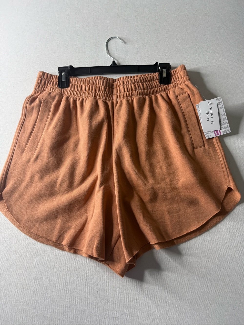 LuLaRoe Peach Elastic-Waist Athletic Shorts